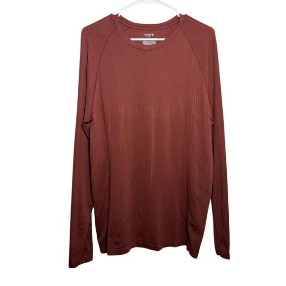 Old Navy Athletic T-Shirt Men's Medium Long Sleeve Crew Neck Athletic - Picture 1 of 8